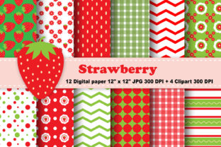 Enhancing Creativity with Strawberry Digital Paper and St. Patrick’s Digital Paper Patterns with Clipart