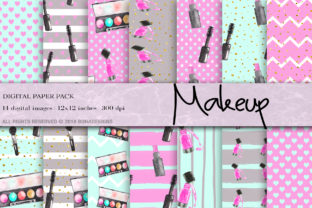Exploring the Versatility of Makeup Digital Paper and Fashion Digital Paper