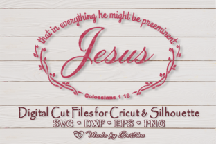 Jesus Vines - Colossians 1 SVG