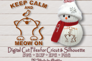 Keep Calm and Meow On: A Versatile Digital Design for Creative Projects