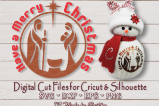 Merry Christmas Nativity: A Versatile Digital Cut File for Creative Projects
