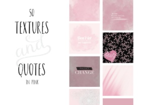 Paint and Pink Textures Quotes: A Creative Resource for Designers and Artists