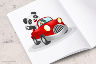 Pandrive: The Panda Driving Graphic