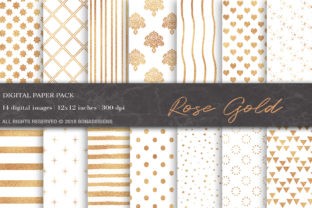Rose Gold Digital Paper: A Stylish and Practical Choice for Creative Projects