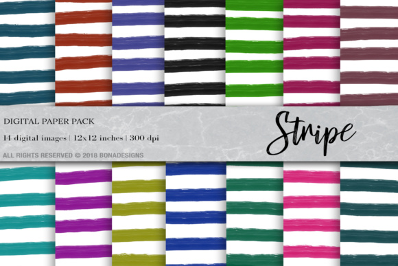 Stripes Background Digital Paper: A Versatile Tool for Modern Creatives and Businesses