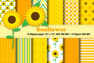 Sunflowers Digital Paper: A Versatile Resource for Creative Projects