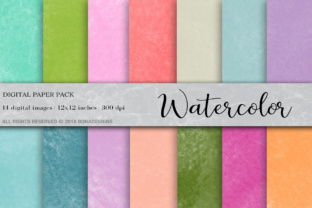 Watercolor Background Digital Paper: A Versatile Creative Resource