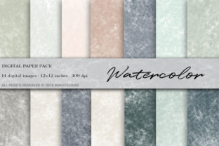 Watercolor Digital Paper Background: A Versatile Creative Resource