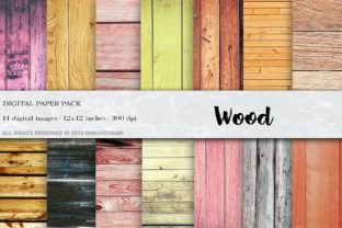 Wood Background Digital Paper